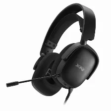 Diadema Gaming Xpg Precog S, Alambrico, Microfono, 1.3m, 3.5mm, Audio 3d, Negro